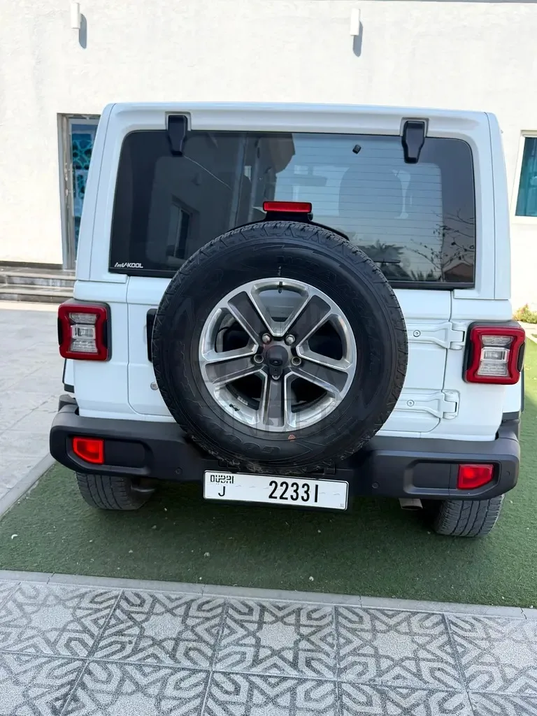2020 Jeep Wrangler Sahara GCC Specs | First Owner